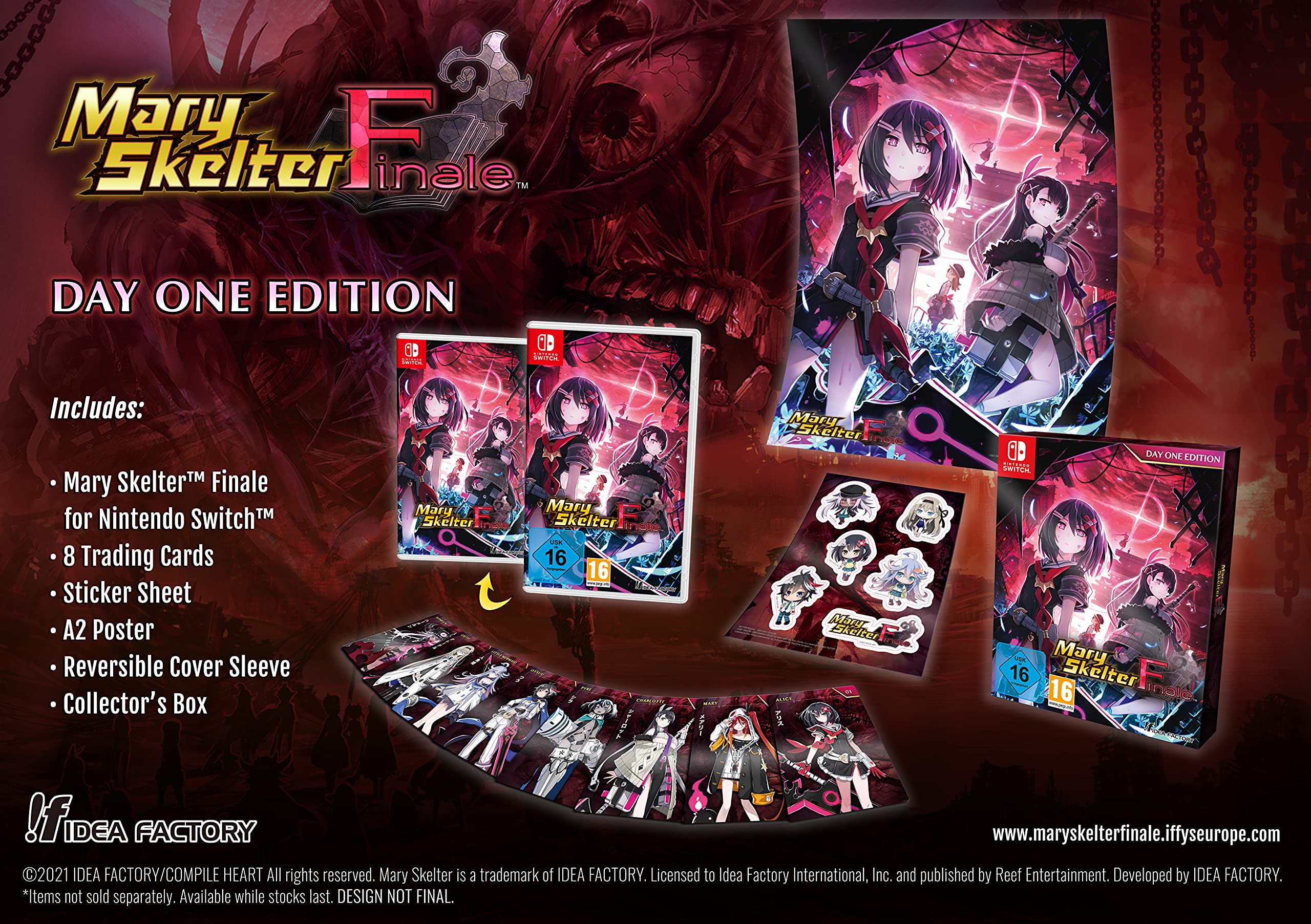Mary SkelterFinale. Édition Jour Un - Nintendo Switch Mary SkelterFinale. Édition Jour Un - Nintendo Switch